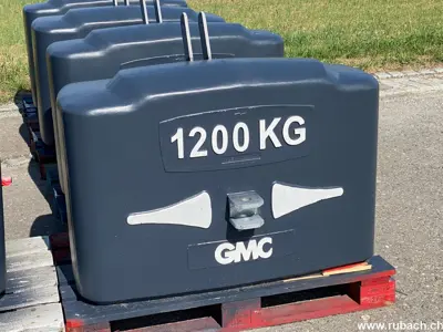 Frontgewicht 1200 Kg, Kat. 2, Beton, mit Rangierkupplung