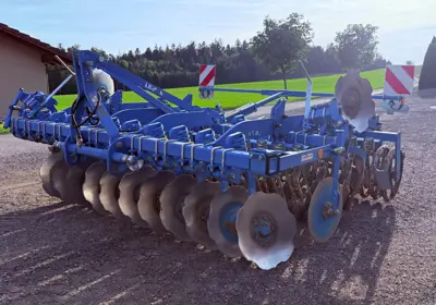 Lemken Rubin 9/300 Kurzscheibenegge, Messerwalze