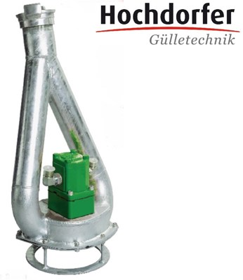 Hydraulische Tauchpumpe, Güllenpumpe