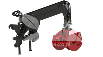Holzrückezange hydraulilsch mit Rotator 4t