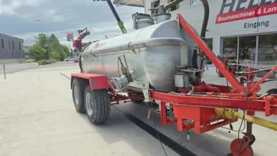Saug Druckfass mit Hochdruckpumpe MAZ Record 6000T