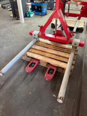 Rundballengabel Bächtold mechanisch klappbar Ballengabel