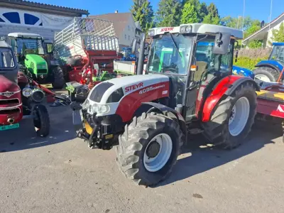 Mähtraktor Steyr 4095 Kompakt