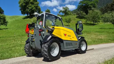 Teleskoplader Wacker Neuson TH412 Hoflader;