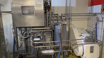 Komplette Hofmolkereianlage