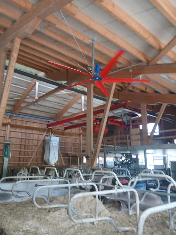 Heliventilatior 3m / Stallüfter 3m / Grossraumlüfter / Stallbelüftung 3m