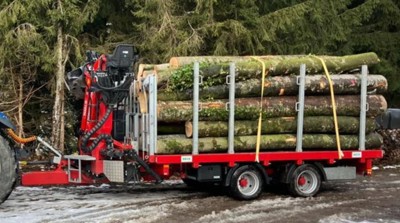 Occ. Tandem-Forstanhänger "BECK" / Top Zustand