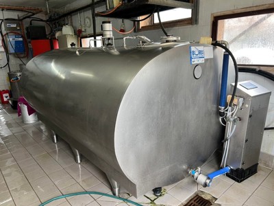 Tank à lait stationnaire 4130 litres Buri-Müller