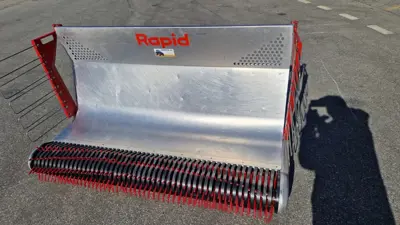 Heuschieber RAPID  Twister 180 mit Seitenteilen