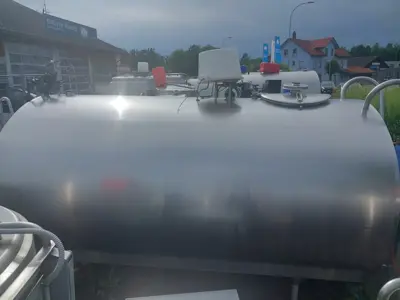 Defekter Milchkühltank 3000lt