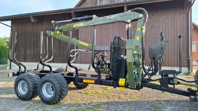 Forstwagen Kranwagen Rückewagen