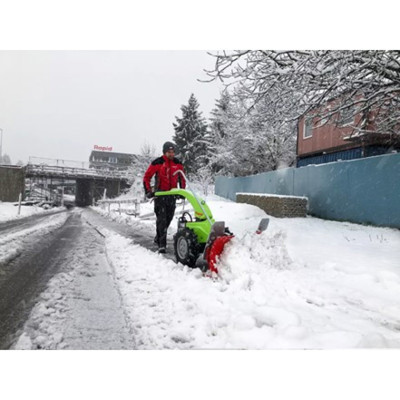 Rapid URI vollelektrisch mit Räumschild 125cm