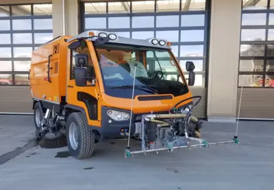 Aufsatzkehrmaschine TS30A: Aufbau Aebi VT450