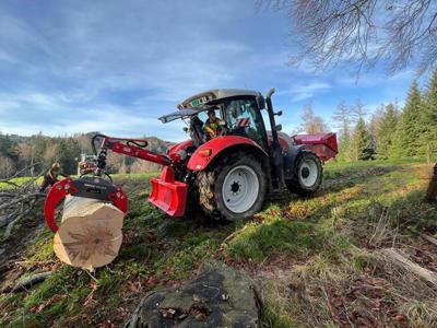 Rückezange Krpan Teleskop KL 2500 TG