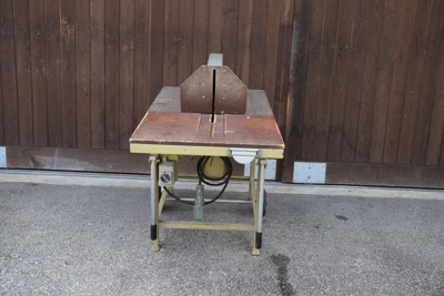 Brennholzsäge / Rolltischfräse Geba