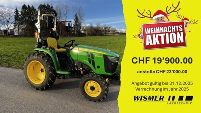 John Deere 3025 E Allrad - Weihnachtsaktion