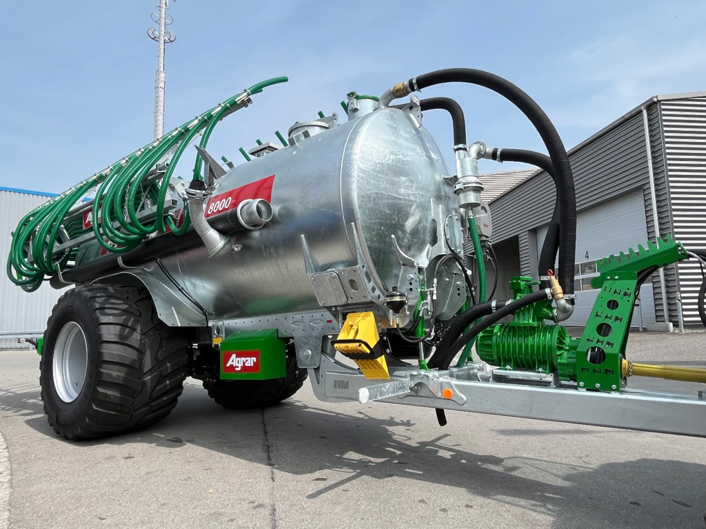 Druckfass Agrar Swissline 8000 RK & Schleppschlauchverteiler SV 900 Demo
