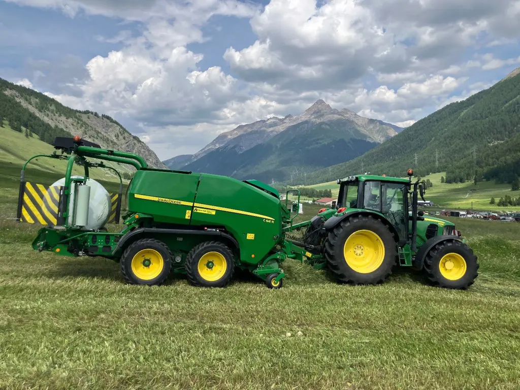 Kombipresse John Deere C441R, Jg. 2019