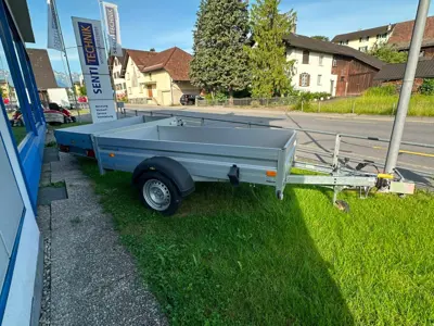 Humbaur Einachs-Tieflader Aluminium