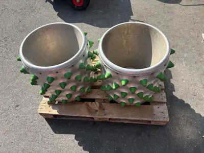 Stachelräder Alu  5-reihig