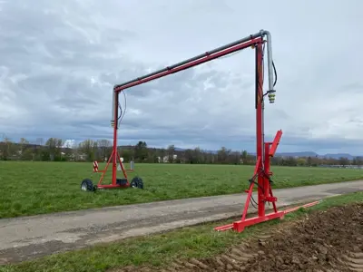 Mobile Strassenüberführung für Wasser/Gülle