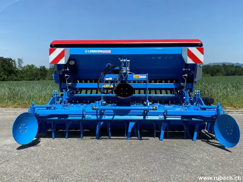 Lemken Zirkon 8/300 / Saphir 9/300, Säkombi mit Tiefenführungsrollen