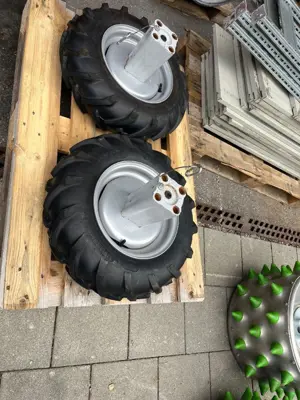 Doppelräder zu Rapid Motormäher