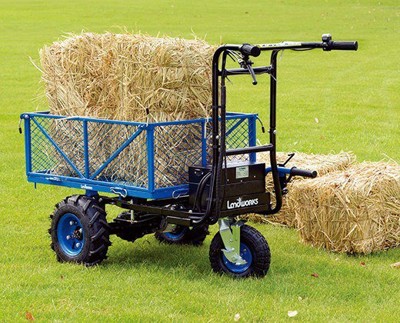 Chariot électrique - Akku Schubkarre auf Räder