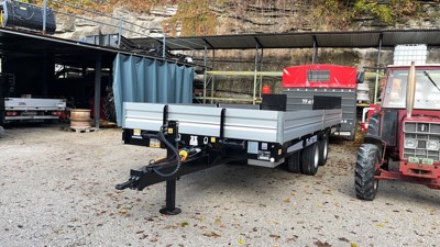 Transportanhänger Tieflader