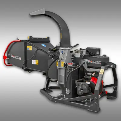 Benzinhäcksler/-schredder Jansen GTS-5000H