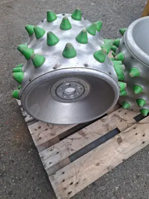 Stachel Räder  walzen Rapid zu Monta