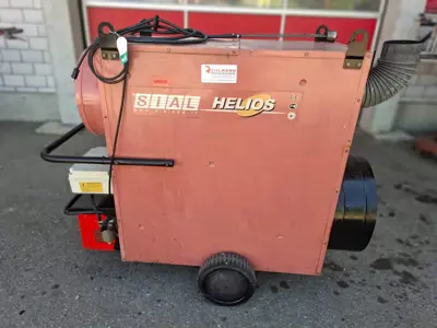 SIAL Helios 80 Warmluftofen mit Ölbrenner