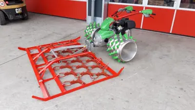 Rapid Wiesenschleppe WS200 mit Fahrwerk