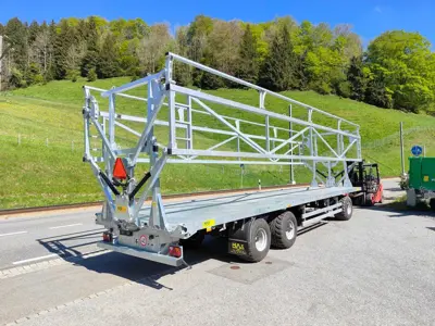 Neu: Ballenwagen T608 - 3 XL 24t vollverzinkt