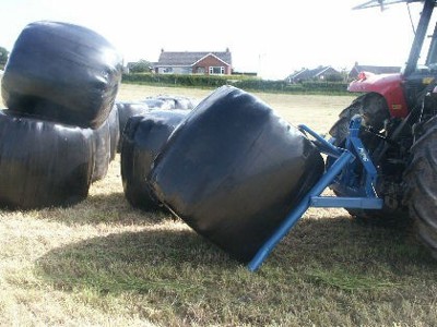 Rundballengabel Fleming auskippbar