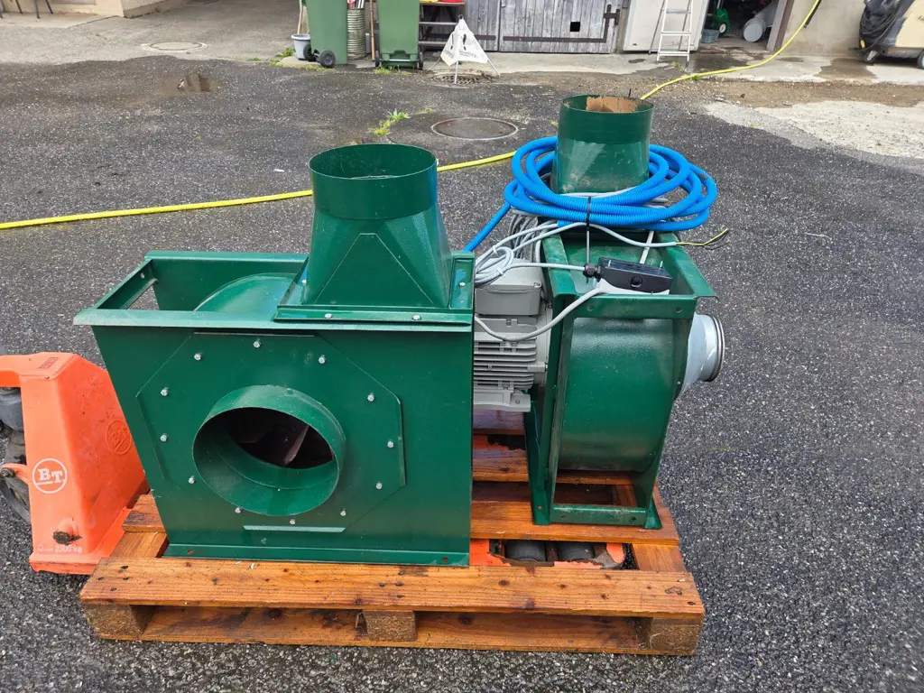 Industrie-Radialgebläse/Lüfter mit Moll-Motor IE3