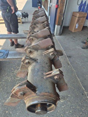 Welle zu Vorbauhäcksler Müthing