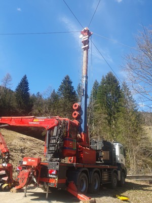 TST 600 Seilbringungsanlage Forstmaschine