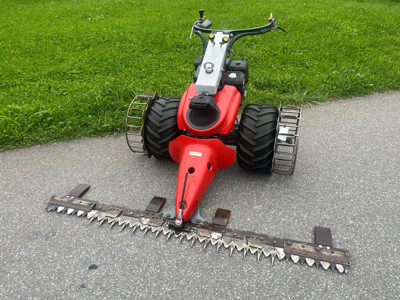 Aebi CC 36 inkl. Mähausrüstung, ab Service