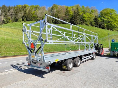 Neu: Ballenwagen T608 - 3 XL 24t vollverzinkt