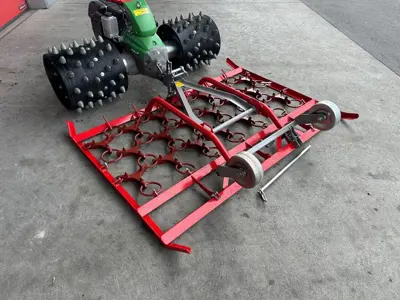 Rapid Wiesenschleppe WS200 mit Fahrwerk