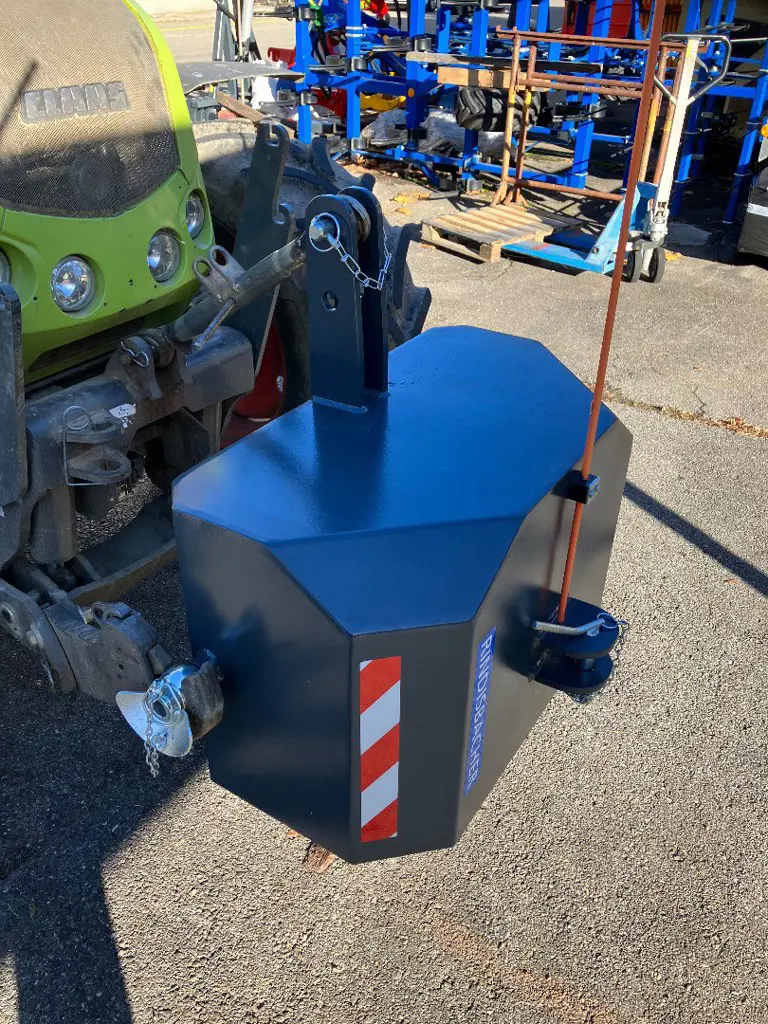 Frontgewichte 450 und 600 Kilos/Masse contrepoids