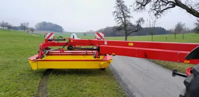 Heckmähwerk, gezogen