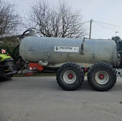 Citerne de transport de lisier