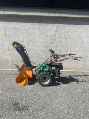 Rapid Euro 4  mit Zaugg Schneefräse