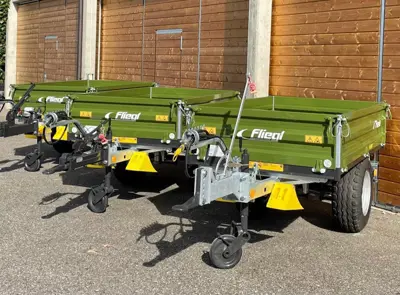 35 % Rabatt auf neuen Kipper Fliegl EDK 20