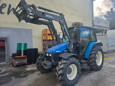 New Holland TL 70 Turbo mit Frontlader
