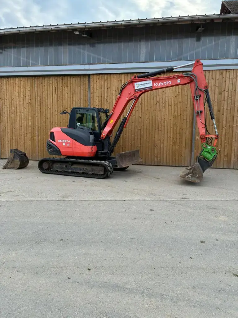 Bagger Kubota KX 080-4