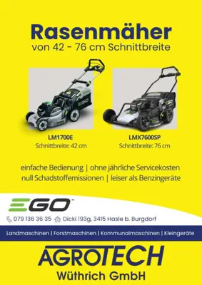 EGO Akku-Rasenmäher LM2230E, 55 cm  (für Profis)