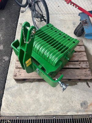 Masses John Deere avec support